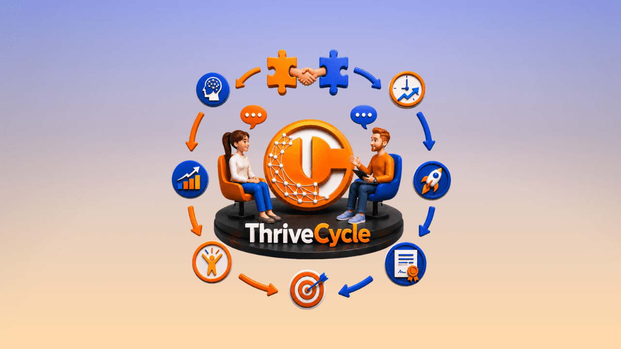 🫱🏻‍🫲🏼🔄 ThriveCycle | Akran Koçluğu Deneyim Kazanımı Programı | ACC Ünvanlanma Yolculuğu | 3 Aylık