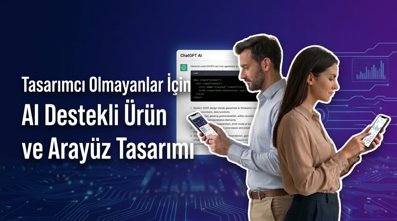 Tasarımcı Olmayanlar İçin AI Destekli Ürün ve Arayüz Tasarımı