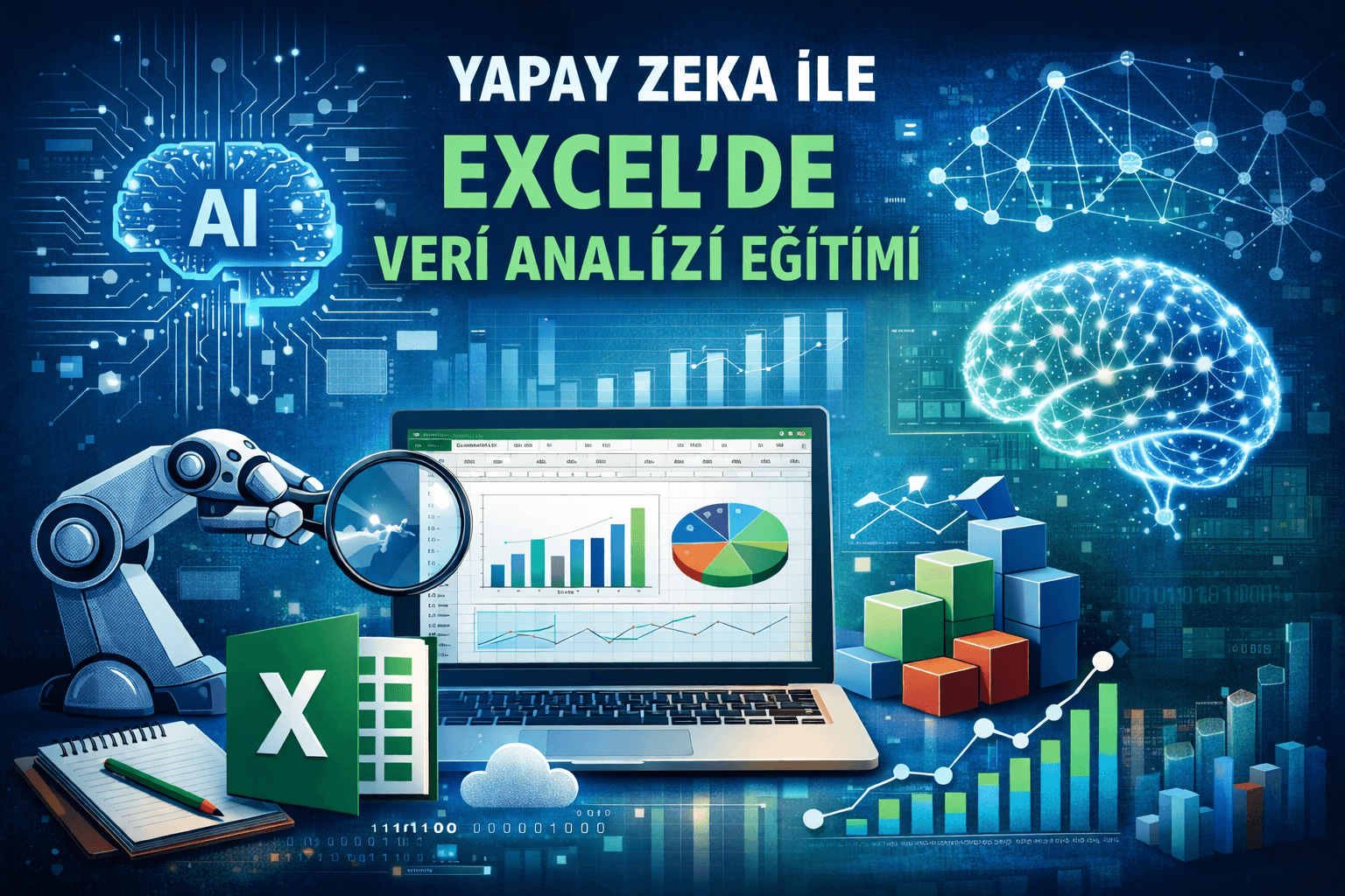 Yapay Zeka ile Excel’de  Veri Analizi Eğitimi | Hafta Sonu Grubu