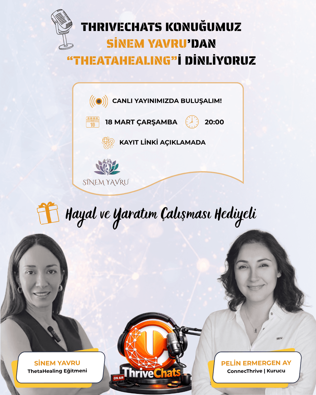 💻 ThriveConference | Sinem Yavru ile ThetaHealing Tanıtım Semineri