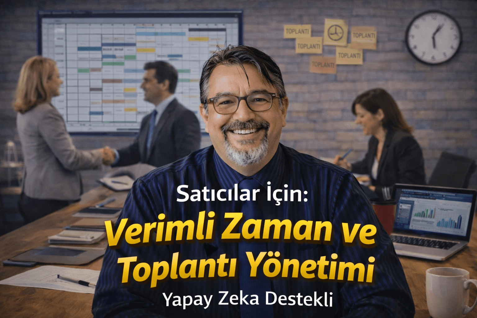 Satışçılar için Verimli Zaman ve Toplantı Yönetimi | Yapay Zeka Destekli