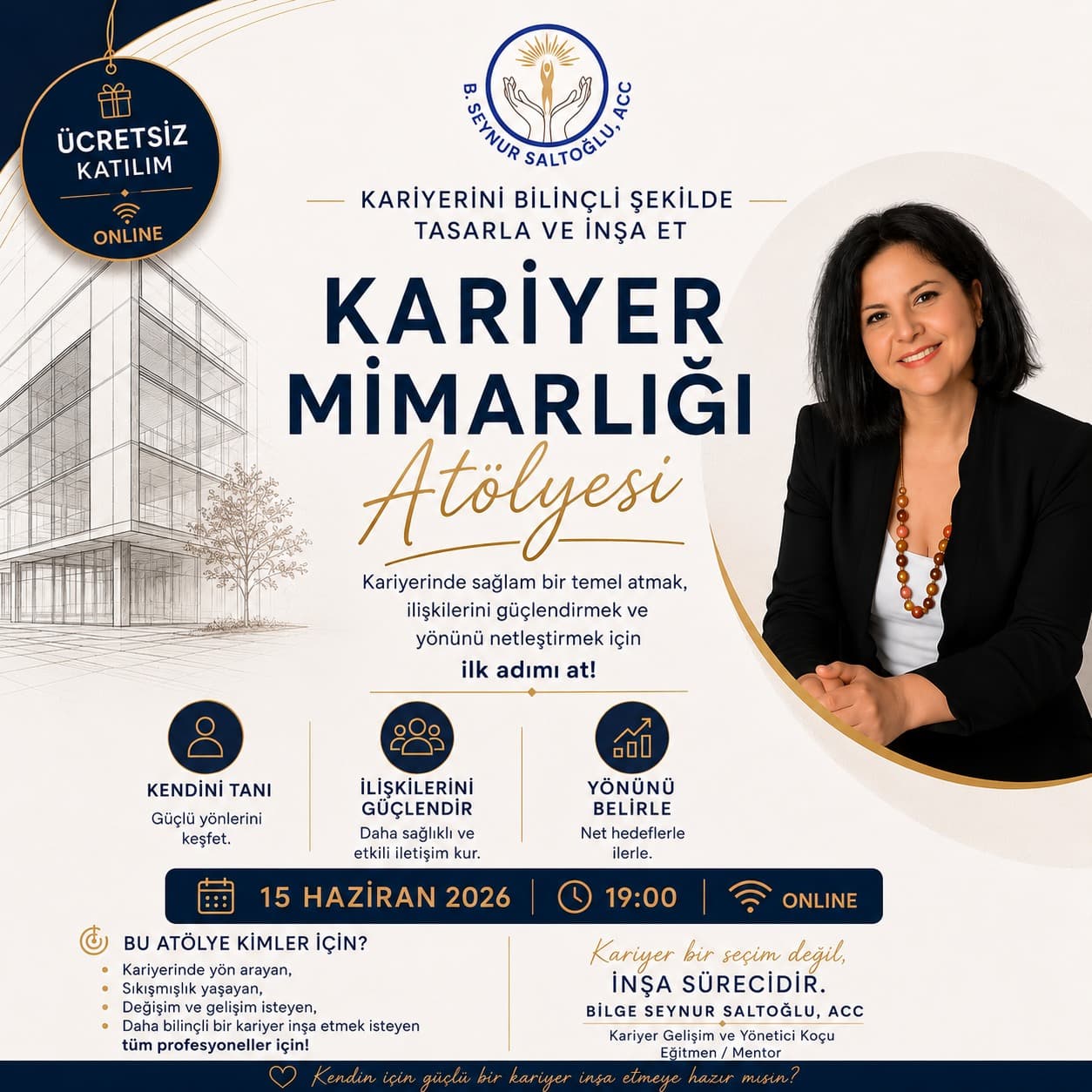 Kariyer Mimarlığı Atölyesi | 15 Haziran