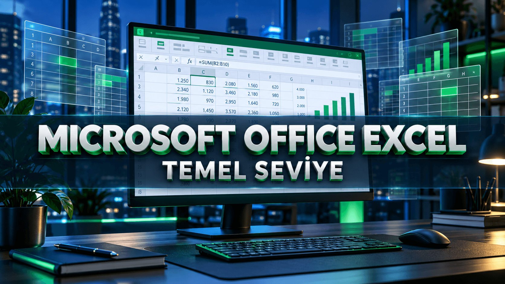 Microsoft Office Excel Eğitimi | Temel Seviye