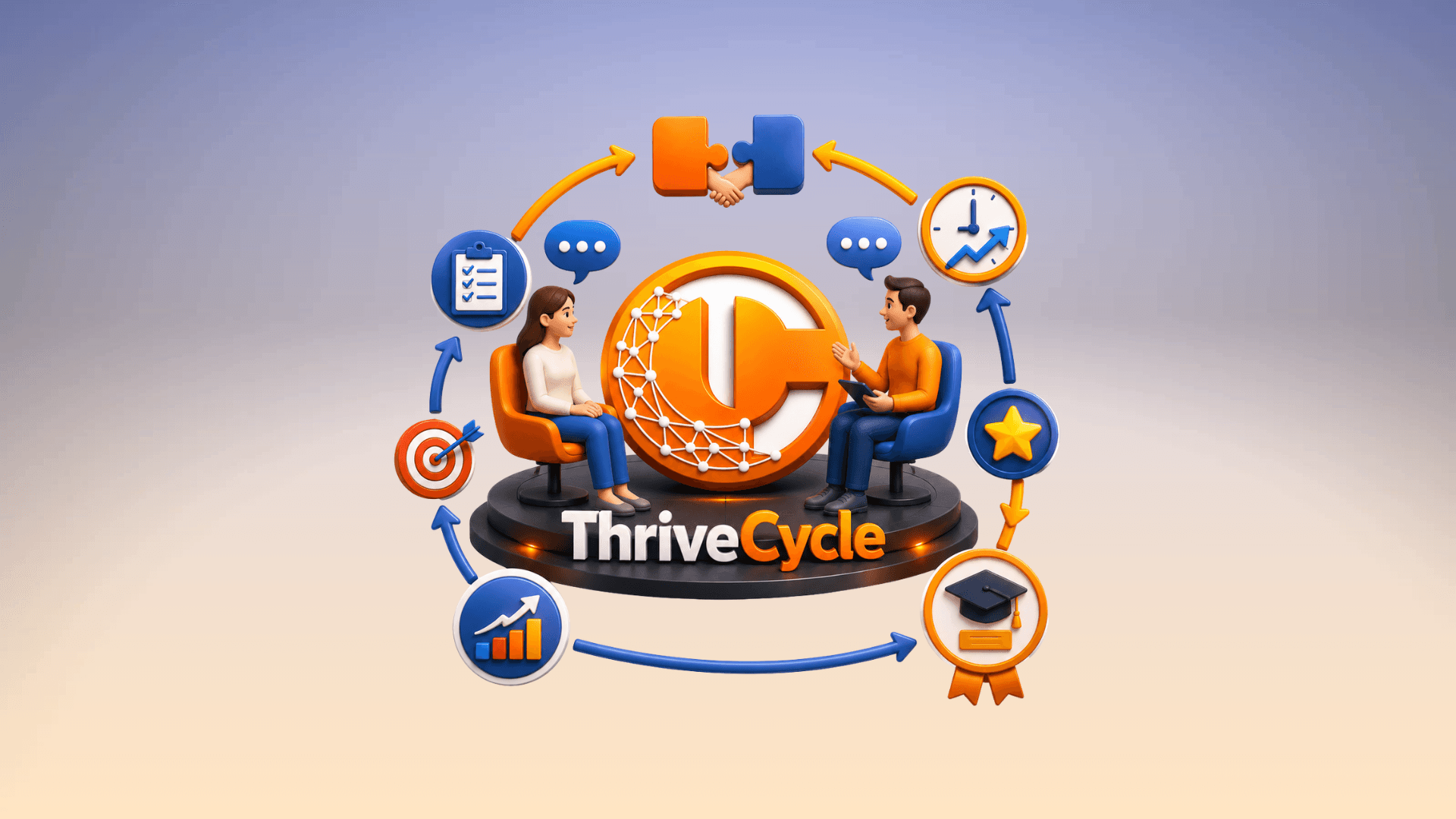 🫱🏻🫲🏼🔄 ThriveCycle | Akran Koçluğu Deneyim Kazanımı Programı | ACC Ünvanlanma Yolculuğu | 6 Aylık